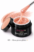 Builder Gel Glitter Rosa Pesca 03 – Giusy Nails Glow ⭐️