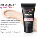 ACRYL GEL NO.07 – Gel Acrilico Professionale | Giusy Nails Glow ⭐️