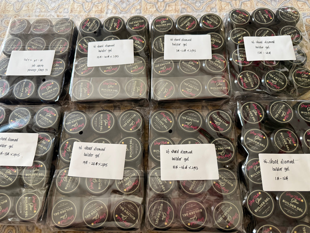 Builder Gel Glitter Giusy Nails Glow – Gel Costruttore Glitterato Professionale