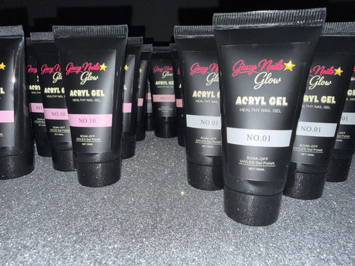 Acryl Gel Giusy Nails Glow 30 ml – NO.01, NO.02, NO.05