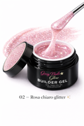 Builder Gel Glitter Rosa Chiaro 02 – Giusy Nails Glow ⭐️