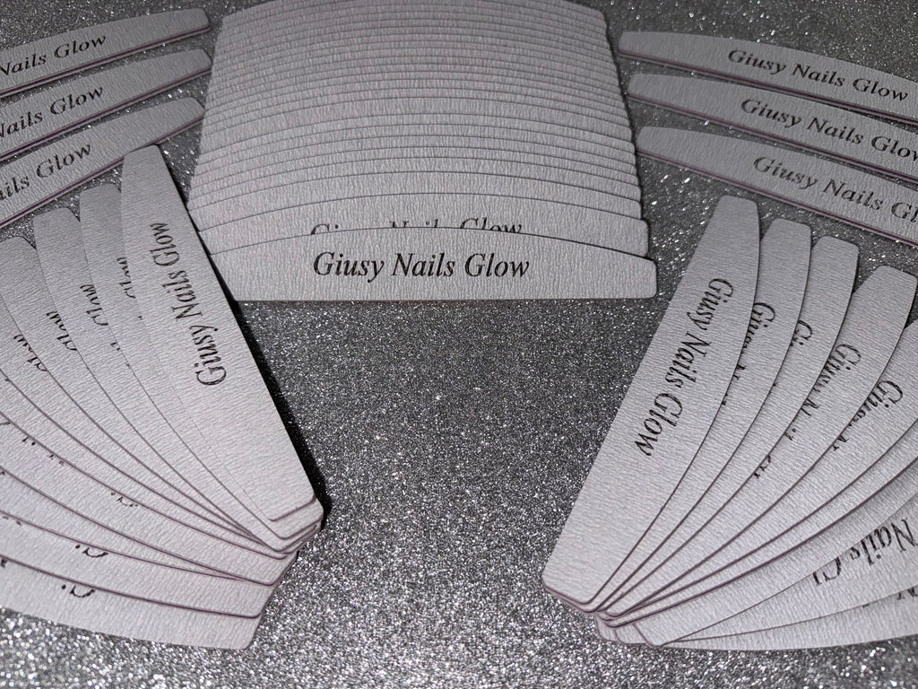 Lime per Unghie Professionali 100/180 – Lavabili e Disinfettabili | Confezione da 10 pezzi