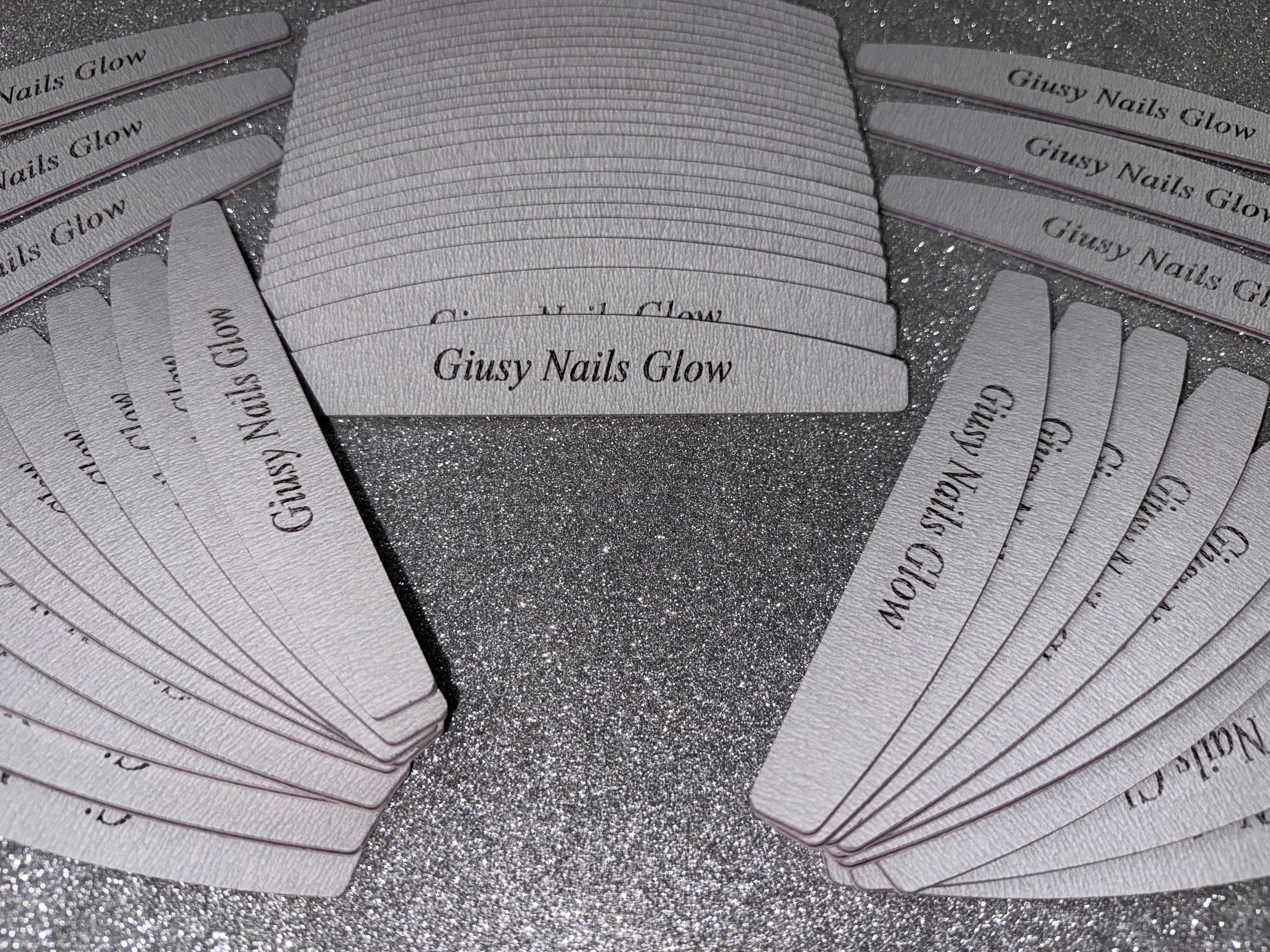 Lime per Unghie Professionali 100/180 – Lavabili e Disinfettabili | Confezione da 10 pezzi