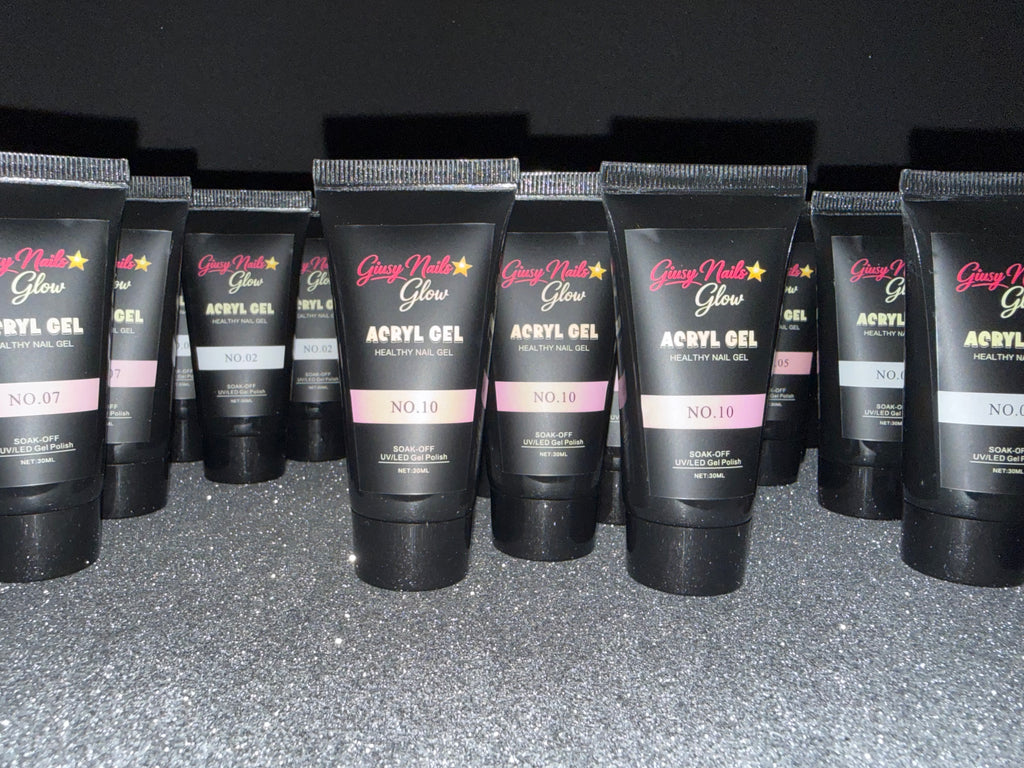 Acryl Gel Giusy Nails Glow 30 ml – NO.01, NO.02, NO.05