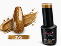 Gel Polish Soak Off UV/LED 395 Oro Glitter Brillante – 15ml | Giusy Nails Glow ⭐️