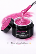 Builder Gel Glitter Rosa Brillante 31 – Giusy Nails Glow ⭐️