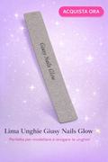 Lima Unghie Professionale Giusy Nails Glow ⭐️ – Resistente e Precisa