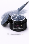 Builder Gel Glitter Grigio Blu 16 – Giusy Nails Glow ⭐️