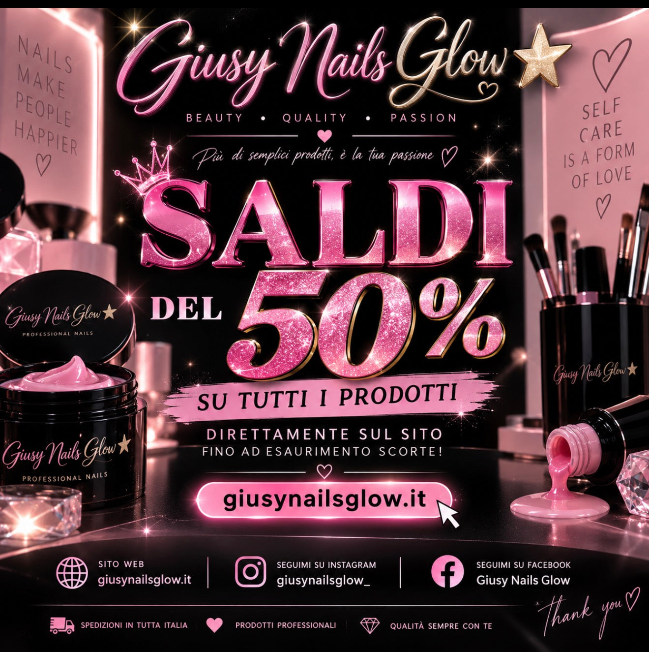 SALDI 50% – Giusy Nails Glow ⭐️