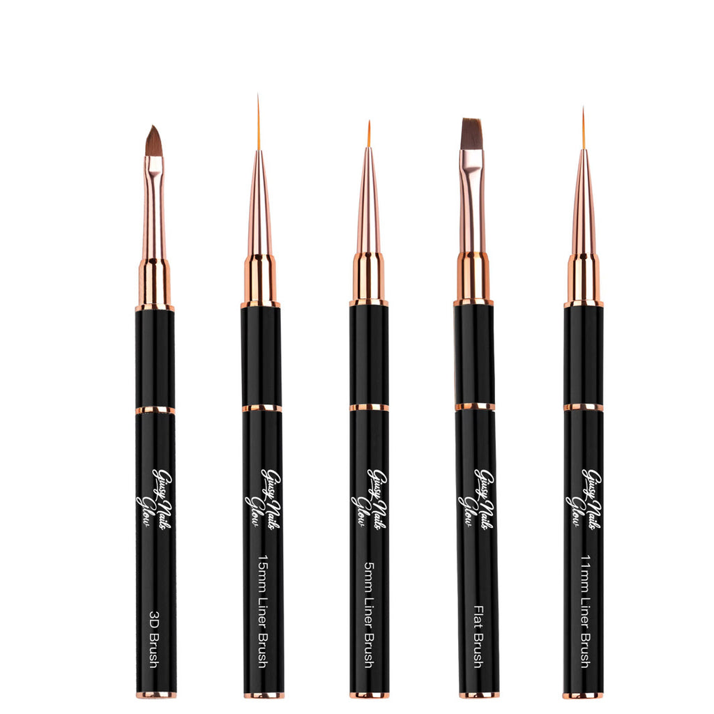 Set Pennelli Professionali per Unghie | Giusy Nails Glow