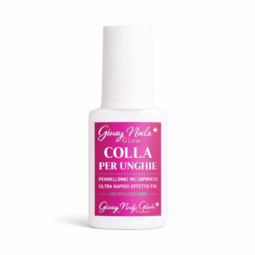 Colla per Unghie Professionale con Pennellino – Giusy Nails Glow