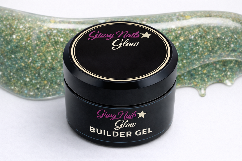 Builder Gel Glitter 15 ml Giusy Nails Glow – Colori Brillanti