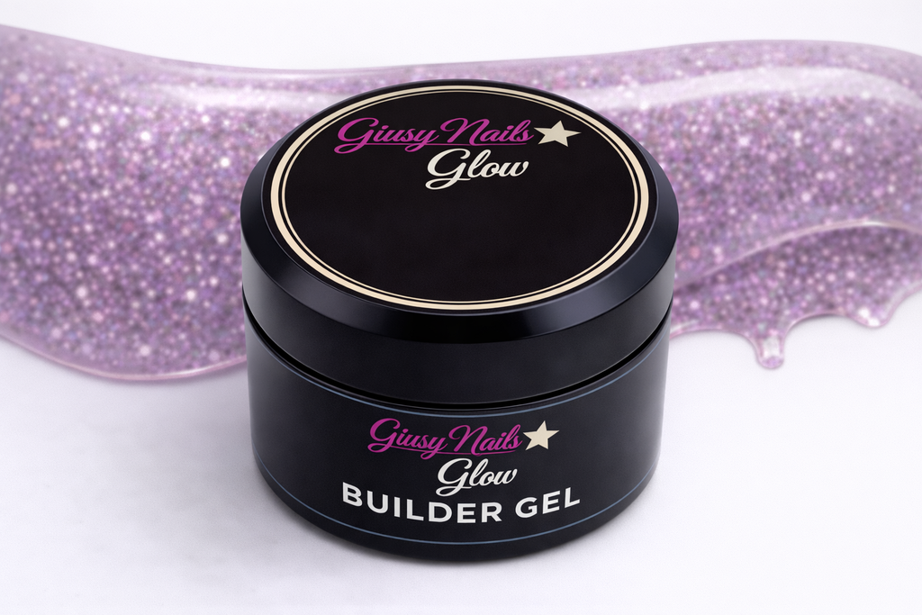 Builder Gel Glitter 15 ml Giusy Nails Glow – Colori Brillanti