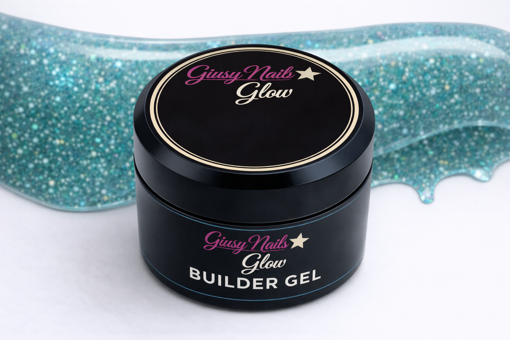Builder Gel Glitter 15 ml Giusy Nails Glow – Colori Brillanti